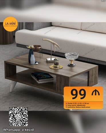 Sifarişlə masalar: Düz masa, Açılmayan, Təkərsiz, Teksturalı laminat, Zəmanətsiz — 1