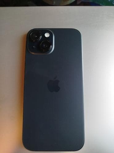iphone 8s plus: IPhone 15, 256 GB, Qara, Barmaq izi, Simsiz şarj, Face ID — 3