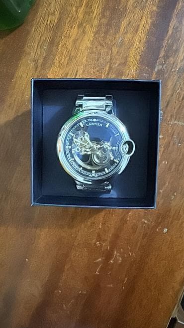 cartier bakı resimleri: Qol saatı, Cartier, rəng - Gümüşü — 6