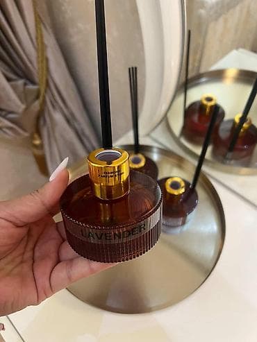 lavanta gülü: Lavanda diffuseri – ev və ofis üçün çubuqlu otaq ətiri. - Qoxu: təmiz — 1