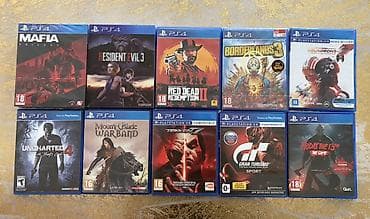 PlayStation oyun diskləri – PS2, PS3, PS4 üçün