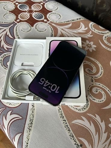çəki: IPhone 14 Pro Max, 256 GB, Deep Purple, Face ID — 1