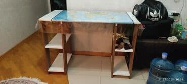 abşeron xəritəsi: Düz masa, Stulsuz, Polkasız, Siyirməsiz, Azərbaycan, MDF — 2