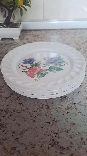 nabor acarlar: Boşqablar, 6 ədədli dəst, rəng - Ağ — 7