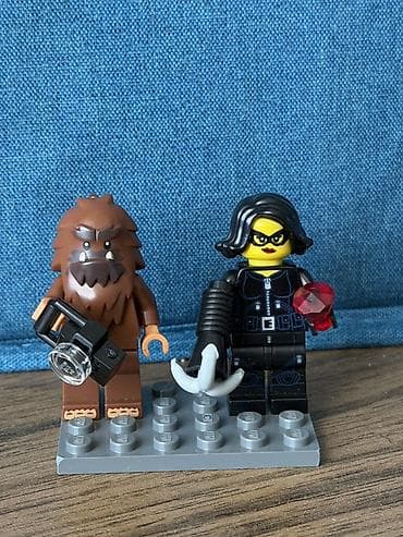 heyvan oyuncaqları: LEGO minifiqur kolleksiyası – müxtəlif temalar və aksesuarlarla — 5