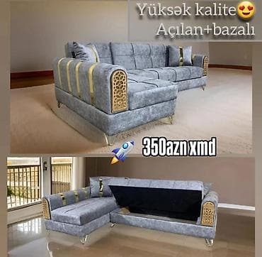 Künc divan, Açılan, Bazalı, Parça
