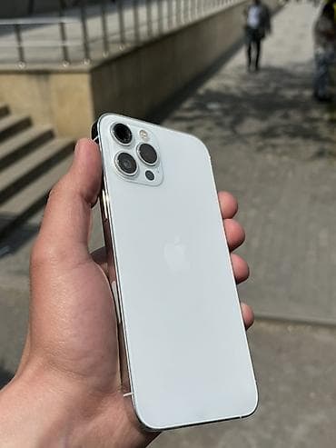 ev ucun kamera: IPhone 12 Pro Max, 256 GB, Ağ — 1