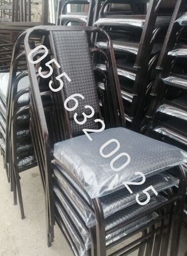 bağça üçün: Yeni, Sadə stul, Metal, Belarusiya — 8