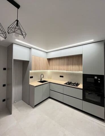 zivella mebel: Sifarişlə mətbəx dəsti, Sadə laminat, Kredit yoxdur, Pulsuz çatdırılma — 2