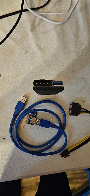 komputer kabel: PCI-E riser dəsti – PCI-E 1x → 16x (model: PCE164P-N03, VER 006S) — 4
