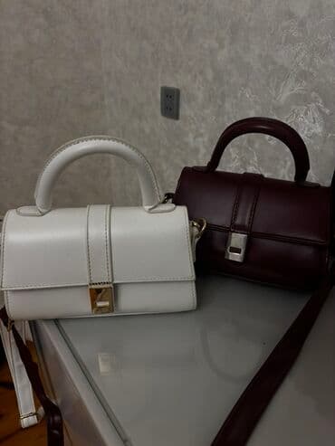 ekodəri qadın çantaları: Qadınlar üçün iki ədəd elegan mini çanta ikisi birlikde 15 azn - — 1
