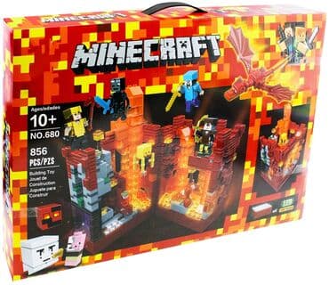 lego qiyməti: Konstruktor Lego "Oyuncaq Minecraft "🚗 🔹Ölkə daxili pulsuz çatdırılma — 3