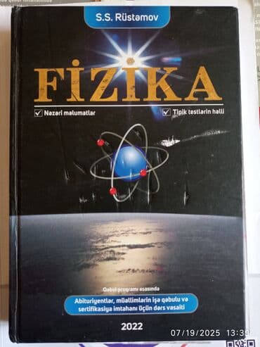fizika qayda kitabi rustemov: Fizika qayda kitabı — 1