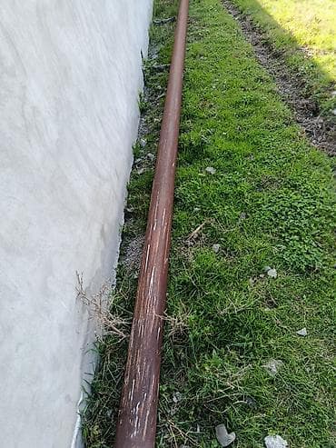 Сантехника: Metal boru – qalın divarlı, dairəvi kəsikli. uzunluqu 12 mtir di nec — 3