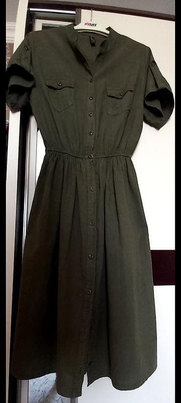 Повседневное платье, Миди, 2XL — 2