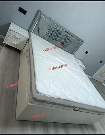 divan krovat: İkinəfərlik, Bazasız, Pulsuz matras, Siyirməsiz, Rusiya, Sadə laminat — 5