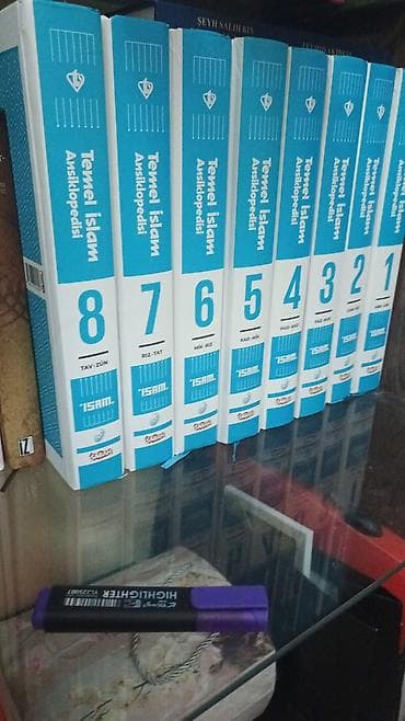 Ensiklopediyalar: Temel İslam Ansiklopedisi – 1-dən 8-ə qədər tam dəst - Dil: Türk dili — 1