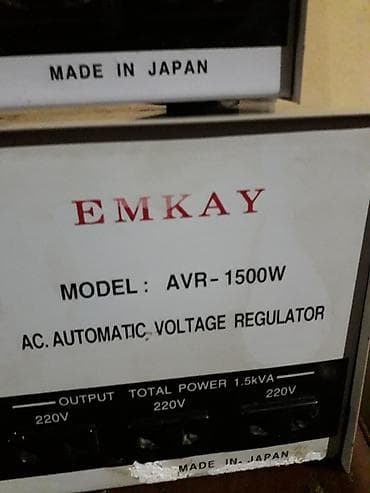 ev esyalari: İşlənmiş, Ev üçün, 1 faza, Gərginliy stabilizatoru, 220 V, Ünvandan götürmə, Kredit yoxdur — 3