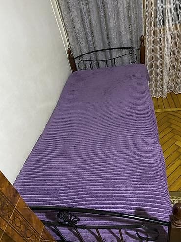 Дом и сад: Односпальная кровать, Без подьемного механизма, Без матраса, Без выдвижных ящиков — 4