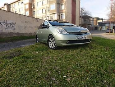 avtomobil satışı: Toyota Prius Hybrid, 2-ci nəsil liftback - Rəng: açıq yaşıl/metallik — 9