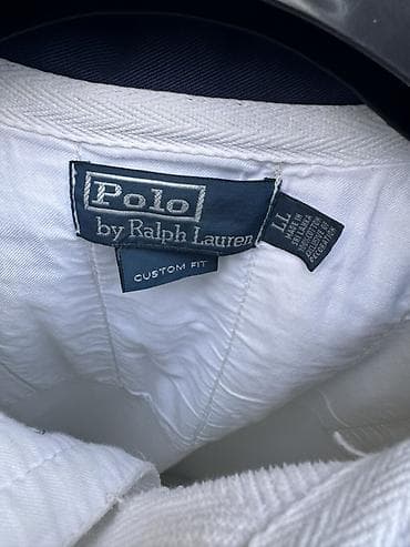 Polo köynək, Ralph Lauren, L, rəng - Ağ — 2
