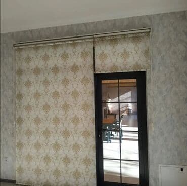 Комнатные растения: Rolo pərdə – klassik naxışlı, dekorativ saçaklı modellər Məhsul — 5