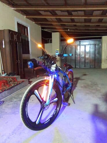 velosiped ucun isiqlar: Dağ velosipedi – arxa təkər LED işıqlandırmalı Təzə patrişka verilir — 4