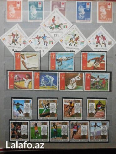 хочу продать марки: Marka kolleksiyası satıram 3000 cox markam var. İçərisində köhnı və — 9