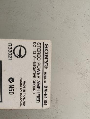 16 pro max 256: Sony Xplod avtomobil gücləndiricisi – Model: XM-N1004 heç bir problemi — 4