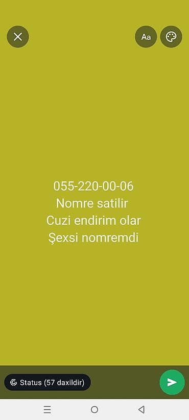 mersədes: VIP mobil nömrə - Operator: 055 - Kombinasiya: 220-00-06 - Yadda — 1