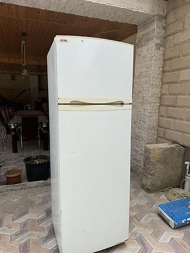 ev soyuducuları: İşlənmiş 2 qapılı Star Soyuducu Satılır, rəng - Ağ — 1