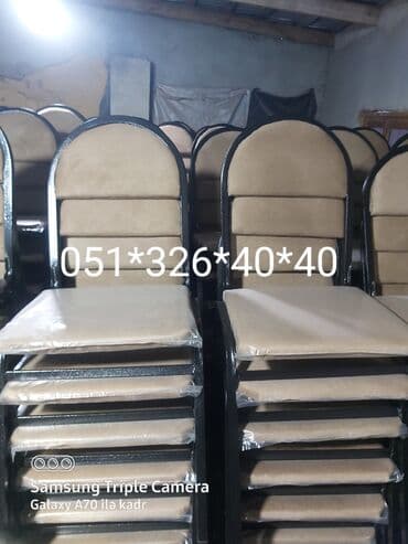 Masa və oturacaq dəstləri: Qonaq otağı üçün, Yeni, Açılan, Dördbucaq masa, 1 stul — 23