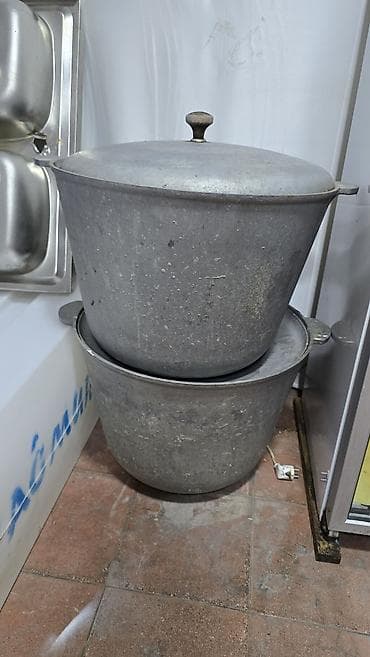 mis samovar satilir: Qazan, rəng - Gümüşü, Alüminium — 3