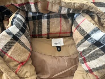 uzun pencekler: Pencək, Damalı, Burberry, 3XL — 3