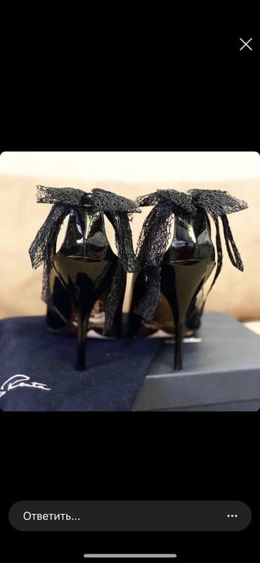 tangetka ayaqqabilar: Tuflilər, Ölçü: 39, rəng - Qara, İşlənmiş — 3