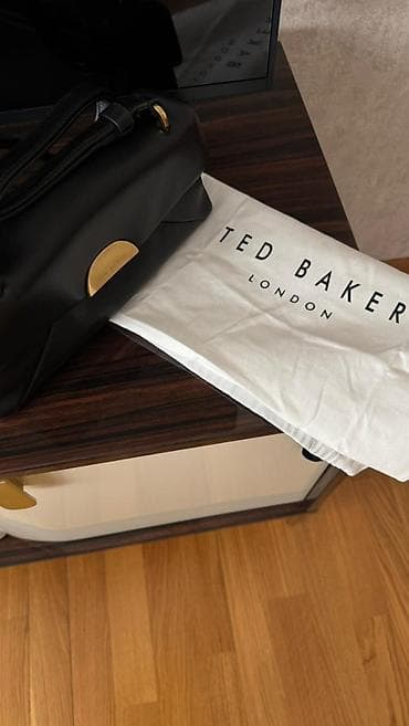 ted baker: YENI TED BAKER SELENE ÇANTASI İstifadə edilməyib, təbii dəri, cuxolu — 7