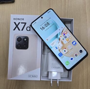 iphone 13 dubay: Honor X7d, 256 GB, rəng - Qara, Sənədlərlə — 2