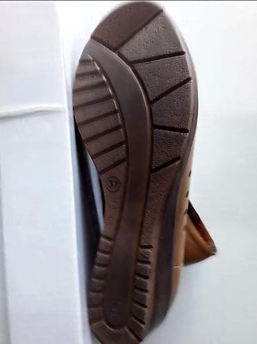 Tuflilər: Tuflilər, Ölçü: 37, rəng - Qəhvəyi, Yeni — 3