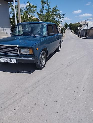 daewoo damas satilir: VAZ 2107 sedan - Kuzov: tünd mavi rəng, 4 qapı, klassik gövdə dizaynı — 5