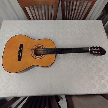gitara simleri: Az işlənmiş Klassik Gitara (14 yaşadək uşaqlar üçün) + Çantası — 4