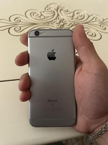 xs max 128: IPhone 6s, < 16 GB, Space Gray, Barmaq izi — 6