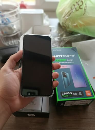 en ucuz xiaomi telefonlar: Infinix Hot 60 Pro+, 256 GB, rəng - Gümüşü — 1