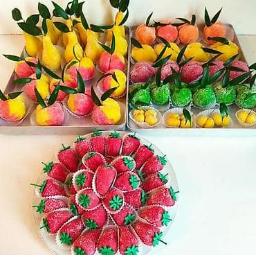 Şaftalı, Armud Çiyələk şirniyyatları lalafo.az -da Şaftalı, Armud Çiyələk şirniyyatları