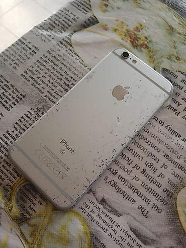 modem ev interneti: IPhone 6s, 32 GB, White Titanium, Zəmanət, Barmaq izi — 3