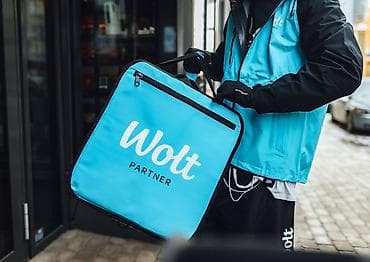 Аренда оборудования: Wolt Partner kuryer dəsti Məhsul komplekti: - Wolt loqolu izotermal — 1