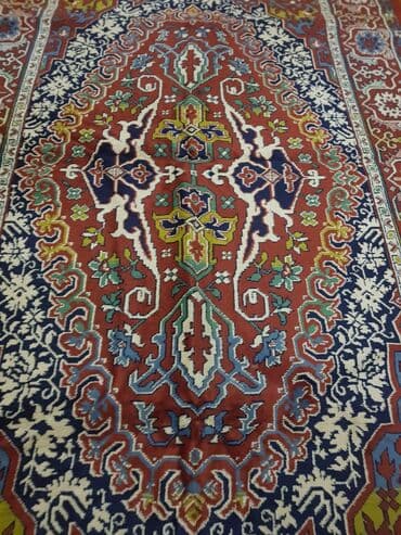 Məişət məhsulları: Qedimi GDR xalça dest pokrivar Tam ideal 2 orta 1 ed boyuk — 2