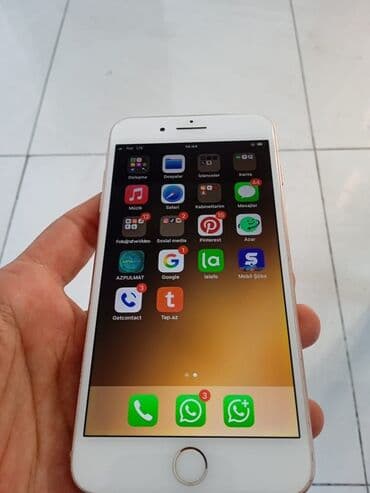 ipad kontakt home: IPhone 8 Plus, Qızılı, Barmaq izi — 1