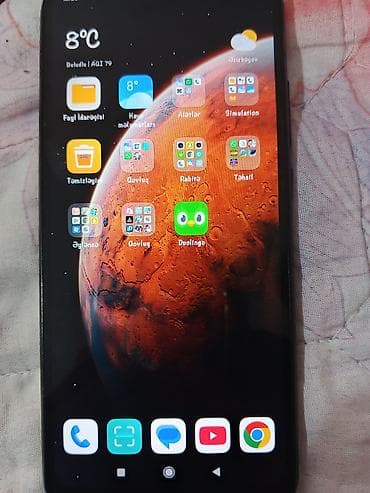 mobil tel: Xiaomi Redmi 9C smartfon 128 yadas 6 ram her şeyi zavod arxa — 3