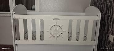 Beşiklər: Oğlan və qız üçün, Dördbucaq, Beşik, Yellənmə mexanizm ilə — 2