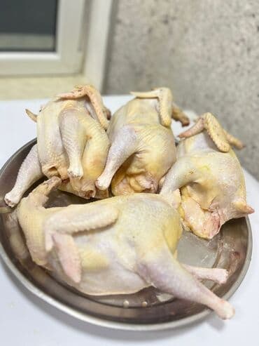 toyuq döş əti: Məhsul: Təmizlənmiş bütöv toyuq (qəpiksiz, baş-ayaq çıxarılmış) - — 3